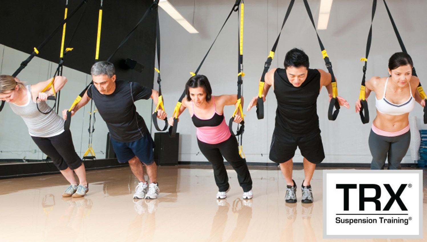 TRX suspension pushup exercises