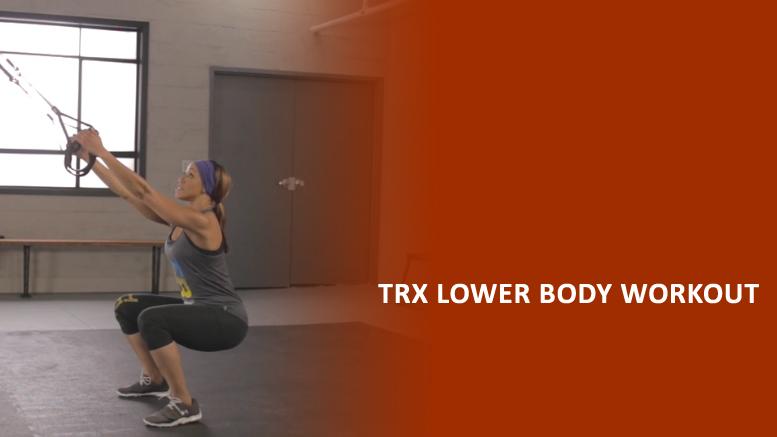 TRX 15 minute lower body workouts with Basheerah