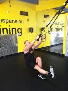 Single Leg TRX Squat L/R