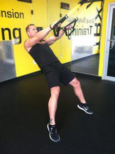 TRX Squat with Calf Raise