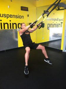 TRX Squat with Hop