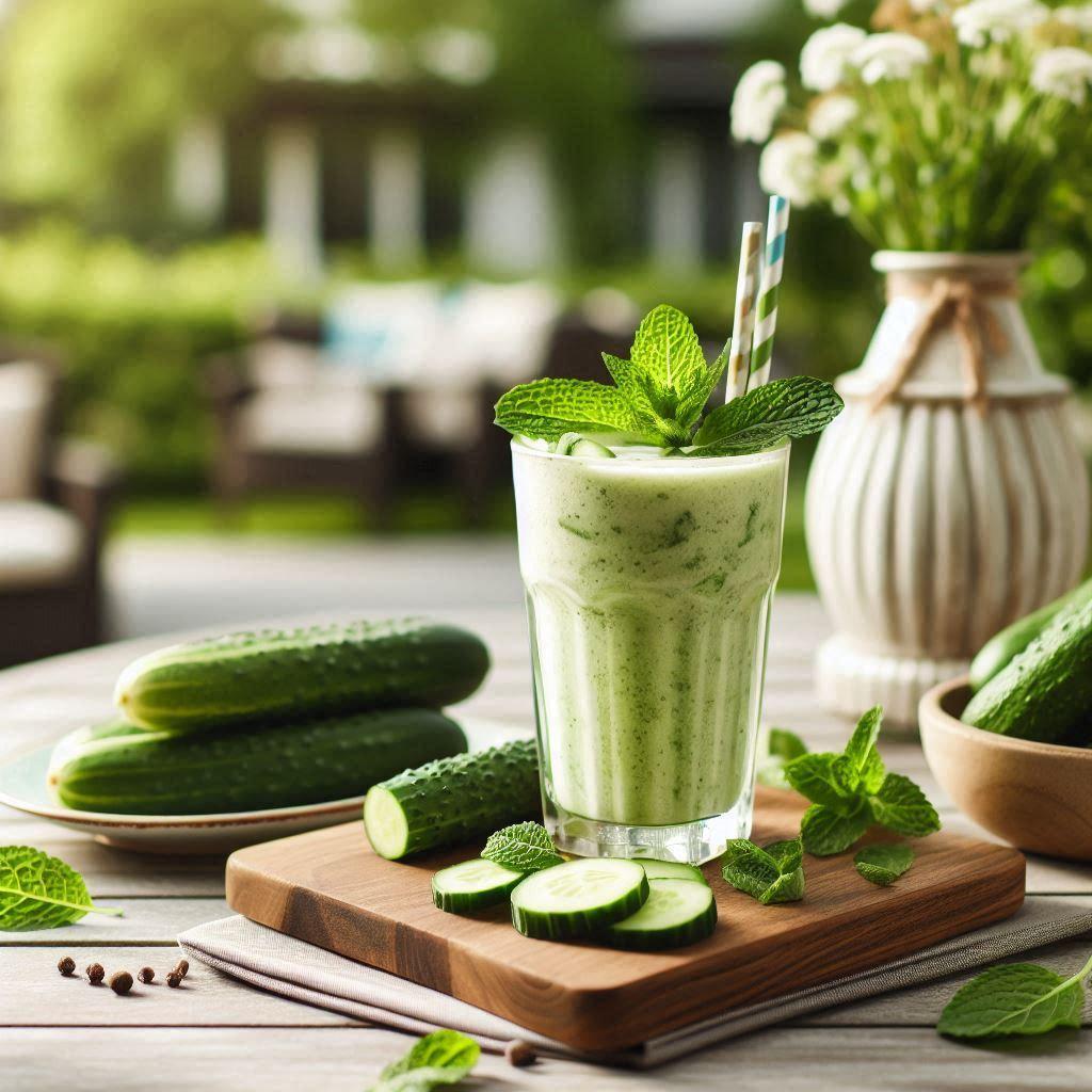 Summer Smoothies - Cucumber and Mint