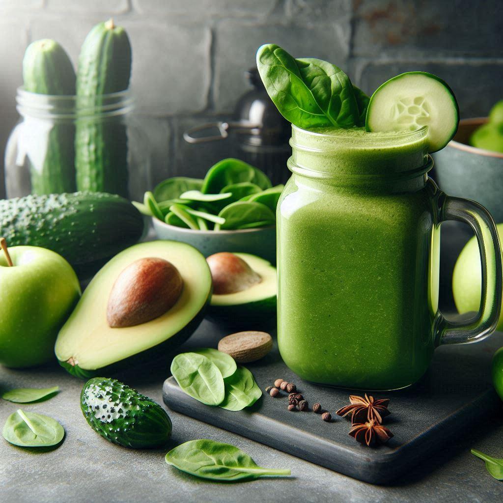 green metabolism smoothie - fat burning smoothies